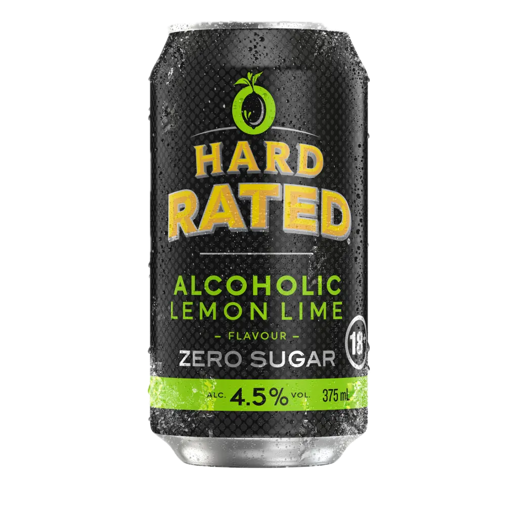 Hard Rated Lemon Lime ZERO Sugar 24 Pack