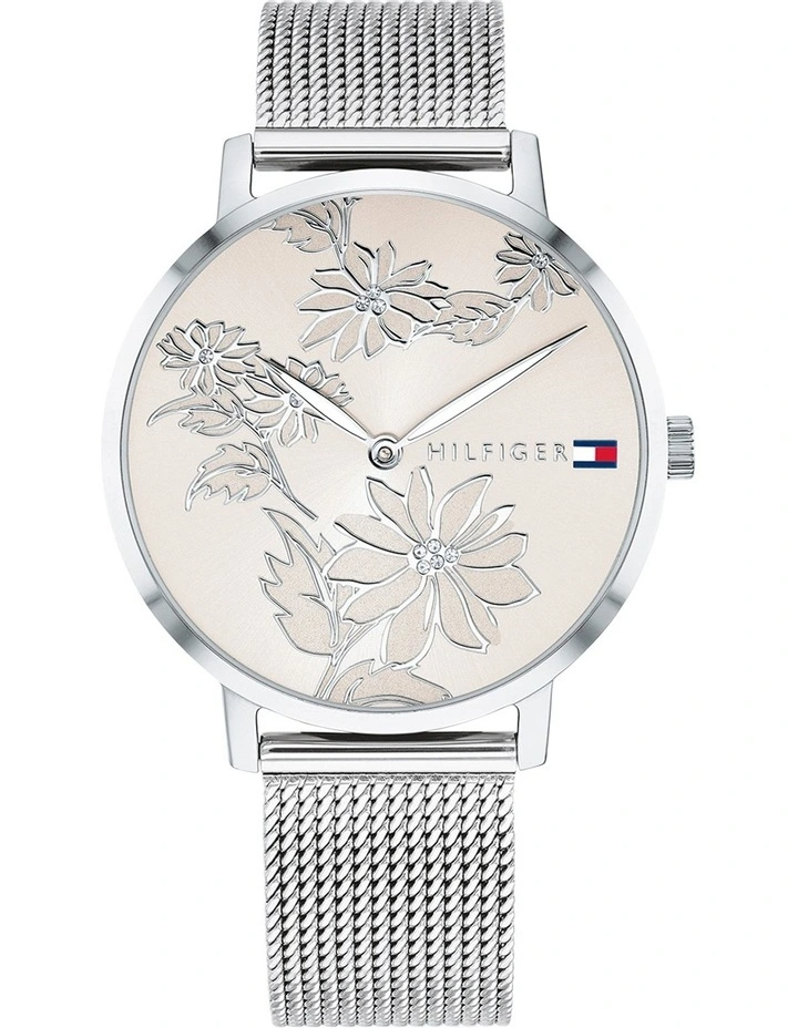 Tommy Hilfiger Stainless Steel Light Rose Gold Dial Ladies Watch