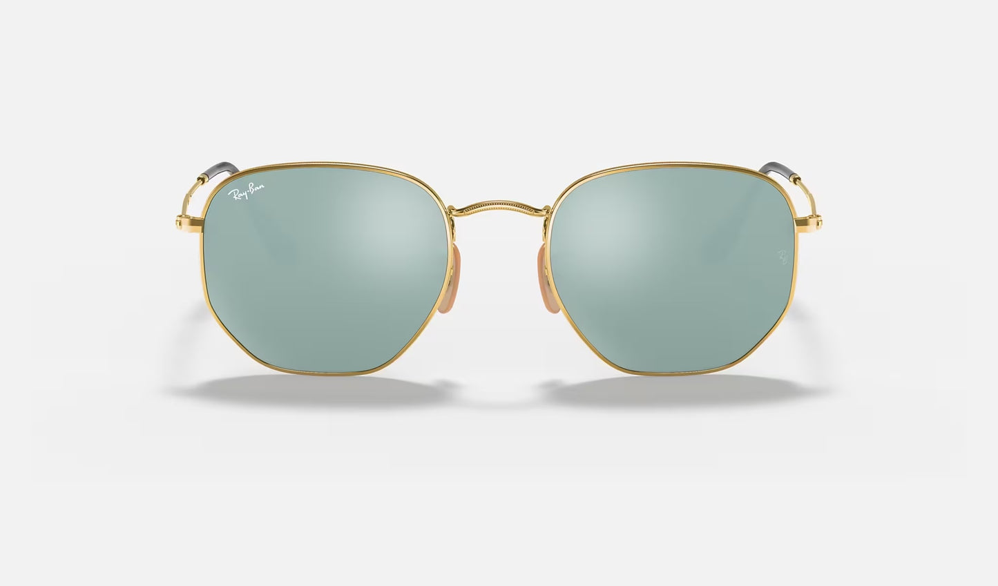 Ray-Ban Hexagonal RB3548N 001-30 54 Arista Grey Flash