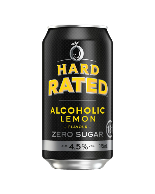 Hard Rated No Sugar Cans 375mL 30 Pack