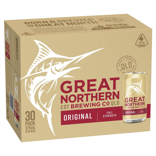 Great Northern Original Lager 375ml 30 Block