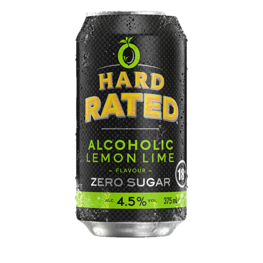 Hard Rated Lemon Lime ZERO Sugar 24 Pack