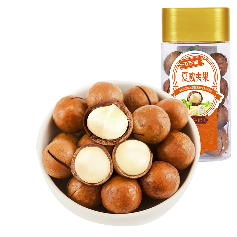 姚生记160克夏威夷果/方形罐