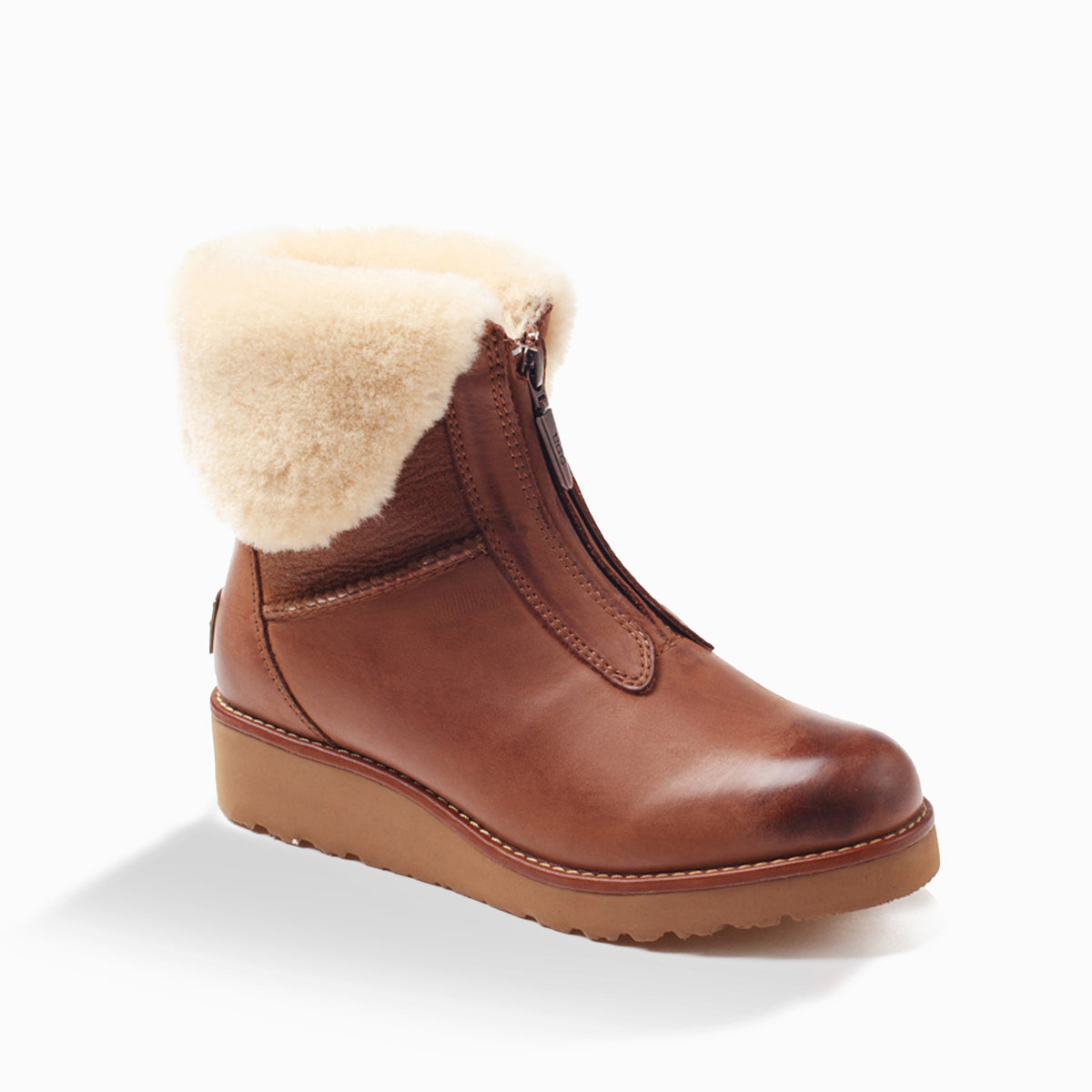 UGG ABIR COLLAR ZIP BOOTS
