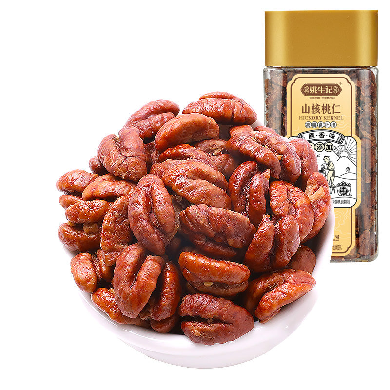 姚生记158克原香味山核桃仁/方形罐
