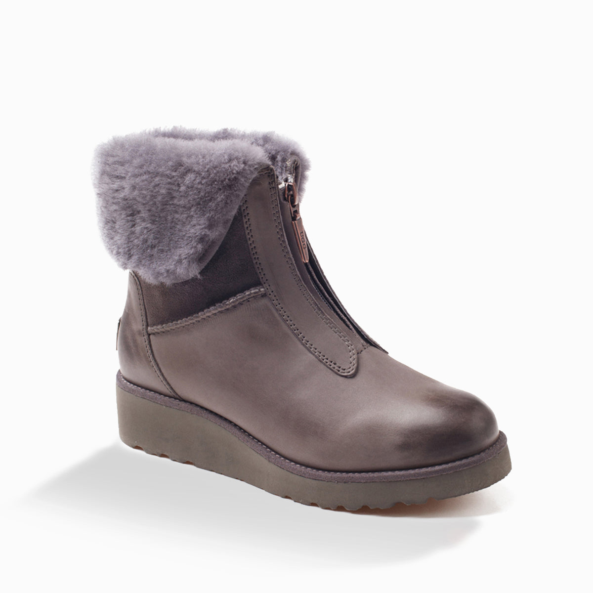 UGG ABIR COLLAR ZIP BOOTS