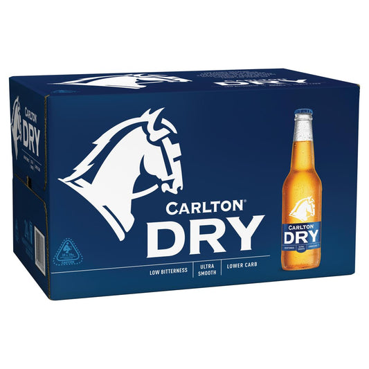 Carlton Dry 330mL Bottles 24 Pack