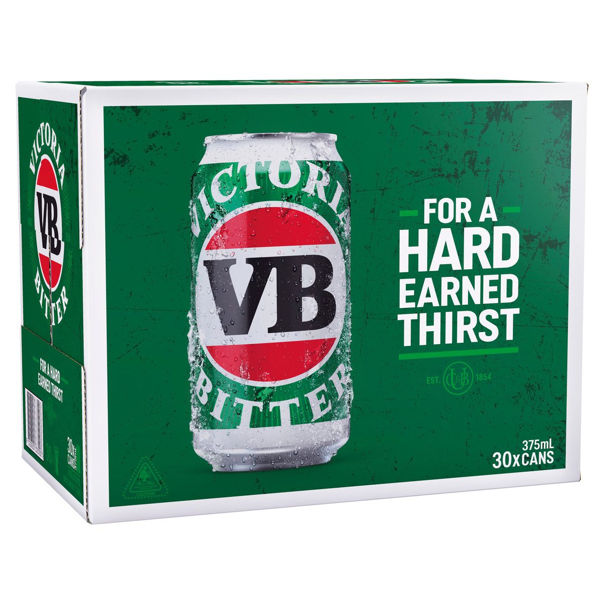 Victoria Bitter Cans 30 Block 375mL