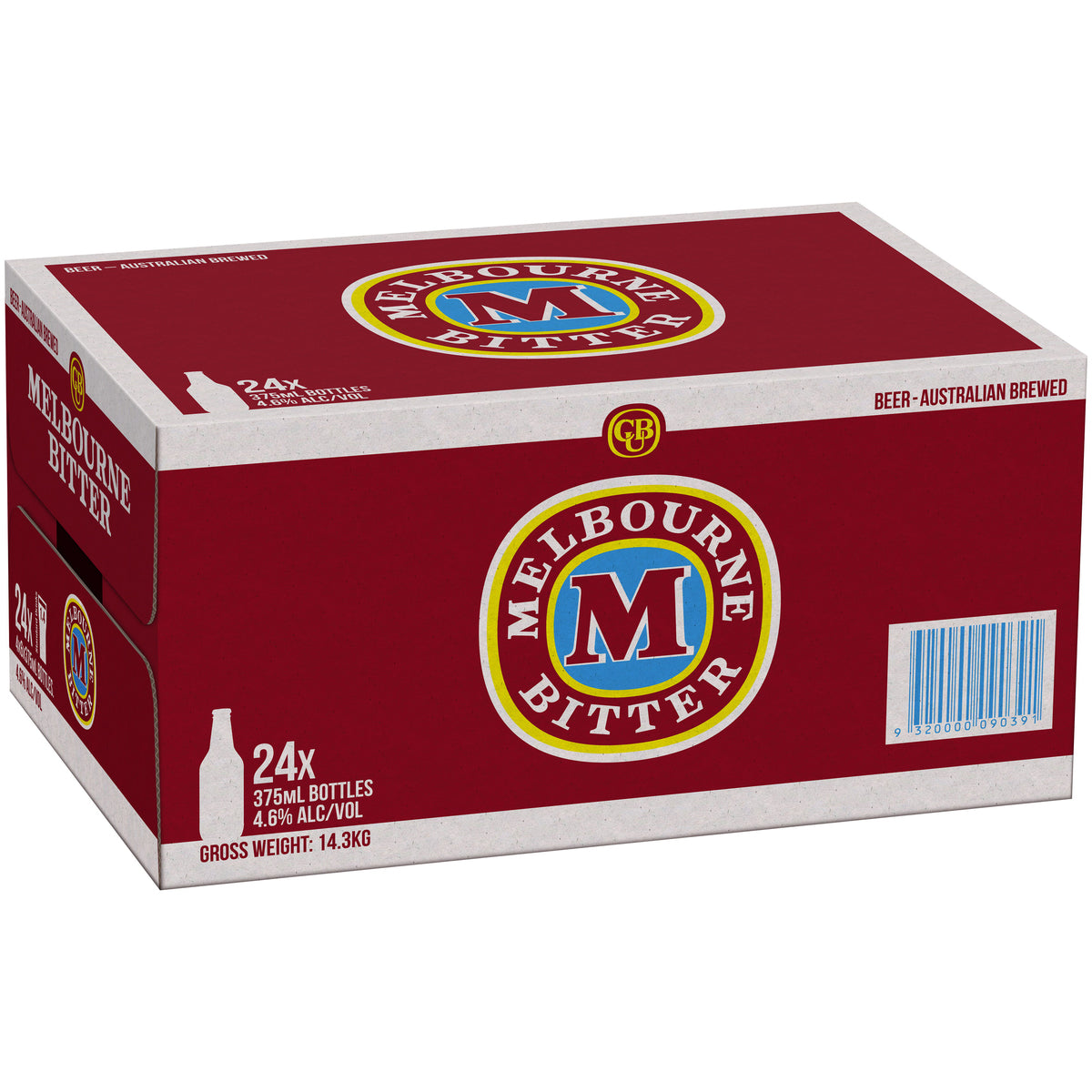 Melbourne Bitter 375mL Bottles - 24 Pack
