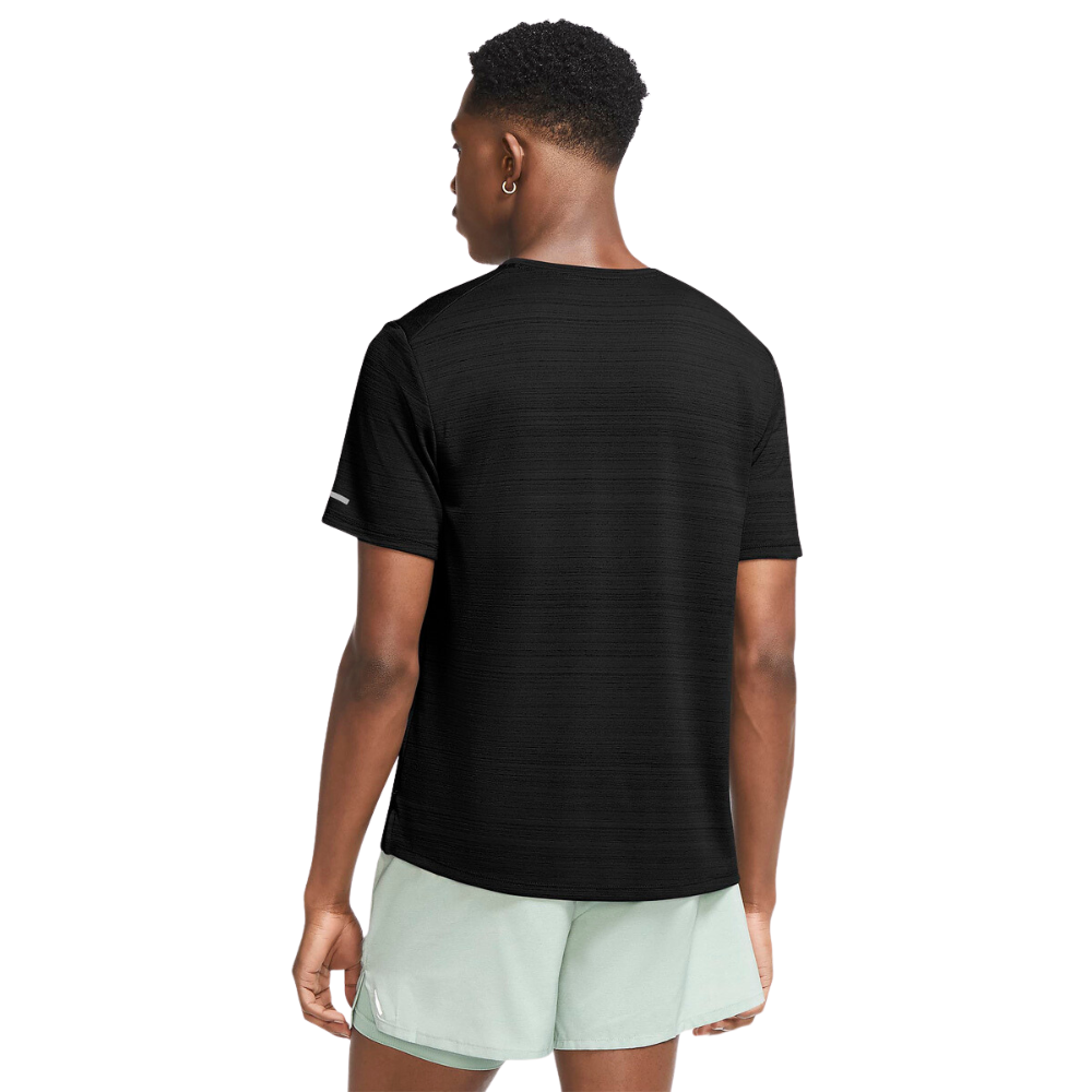 Nike Dri-Fit Miler Men's Running Top Black
