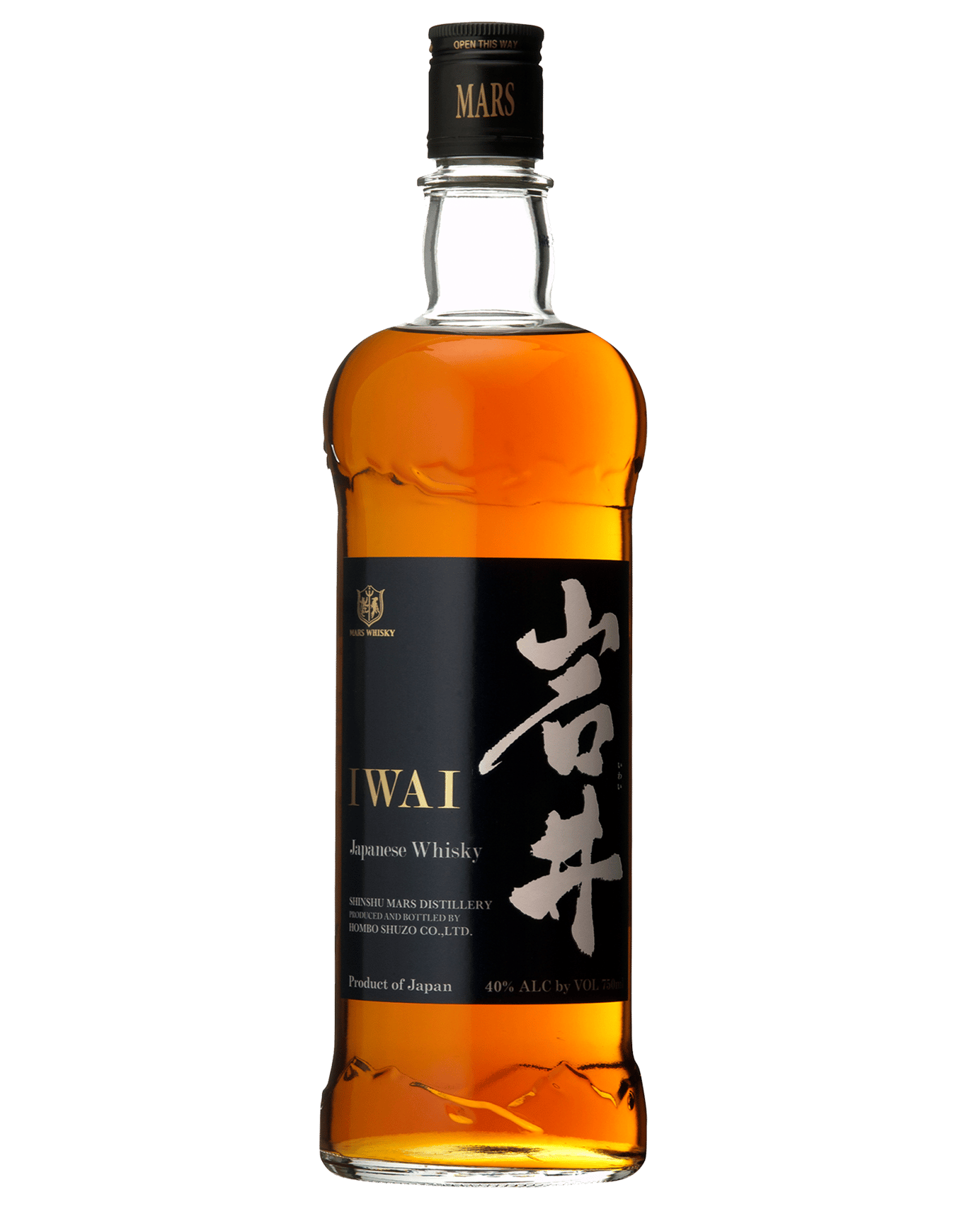 Mars Iwai Bourbon Barrel Whisky 750mL