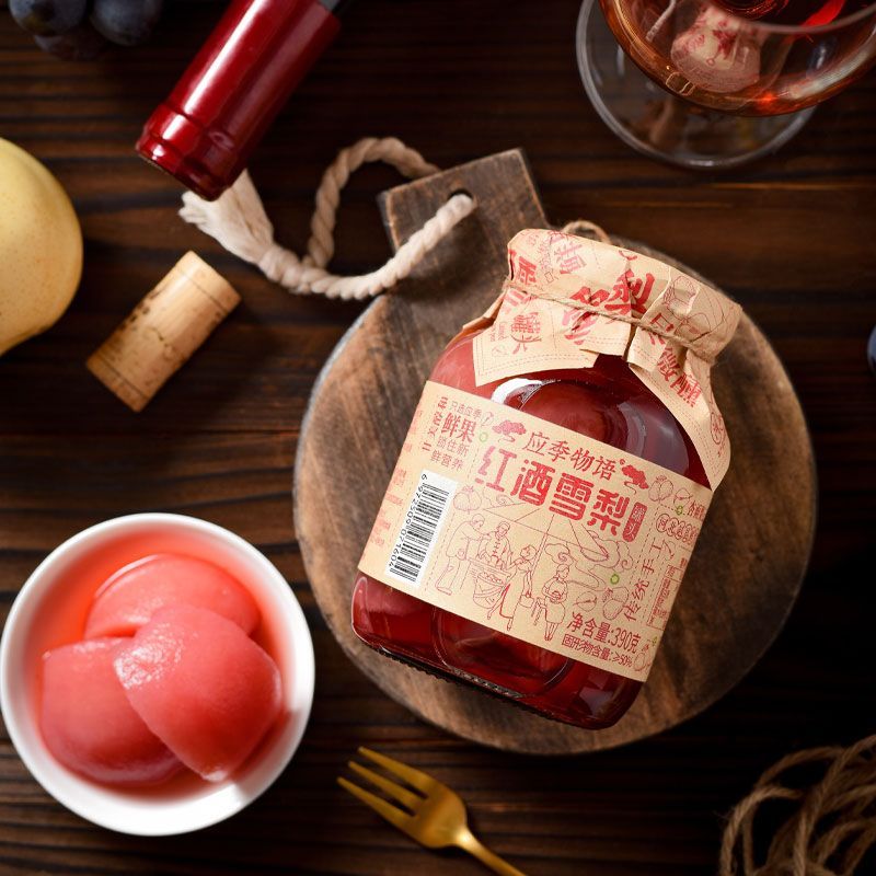 应季物语390g红酒雪梨