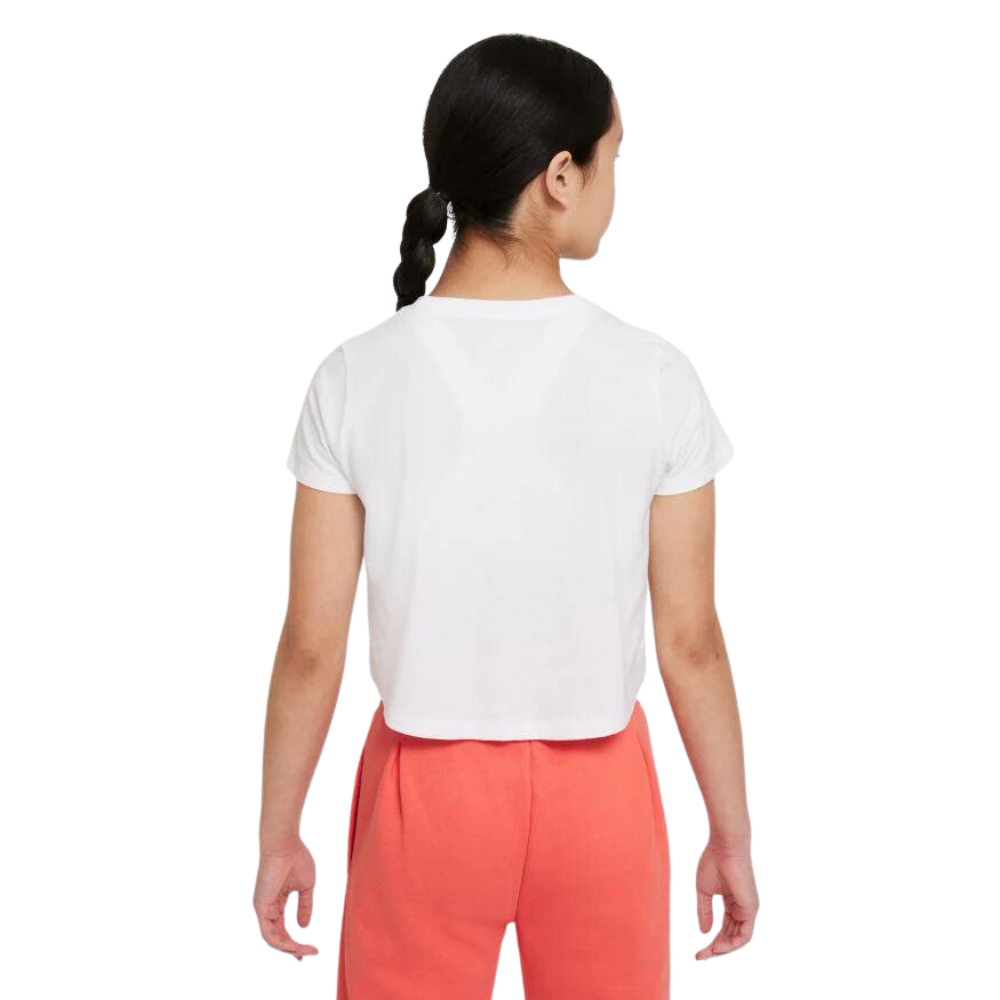 Nike Sportswear Older Kids' (Girls) Cropped Futura T-Shirt