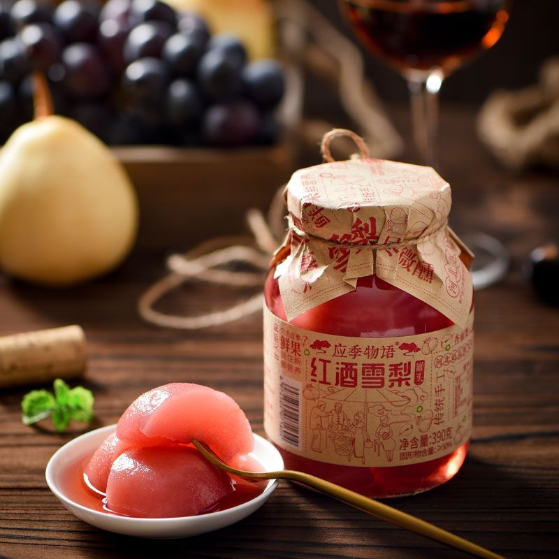 应季物语390g红酒雪梨