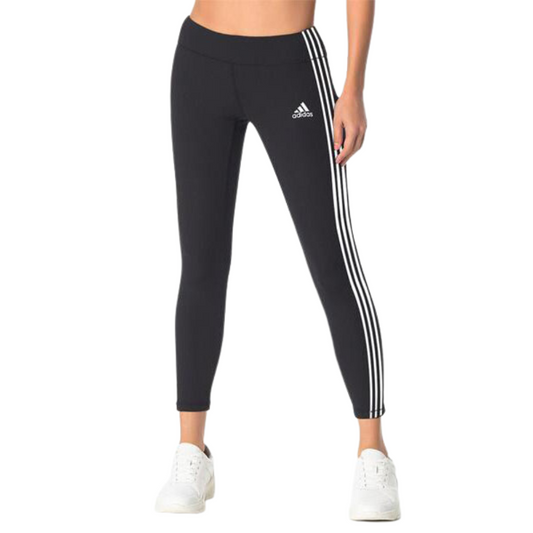 Adidas Girls Essentials 3-Stripes Leggings Black