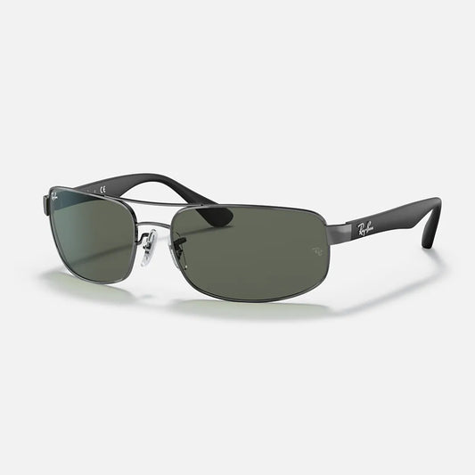 Ray-Ban Rb3445 Gunmetal / Green Classic G-15