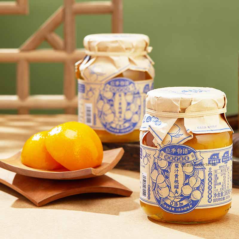 应季物语390g黄桃